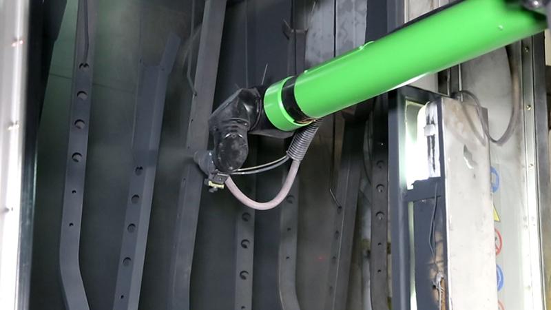 Автоматическая порошковая окраска